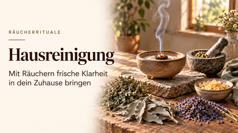 Räuchermischung zur Hausreinigung