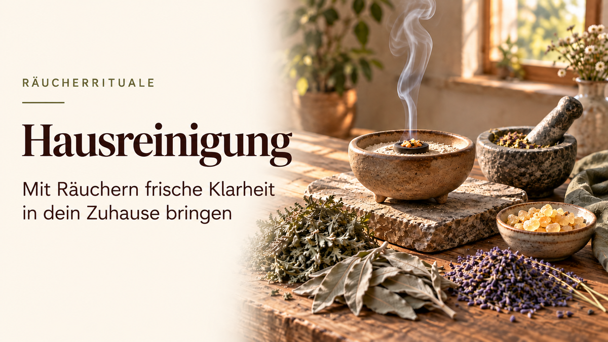 Räuchermischung zur Hausreinigung