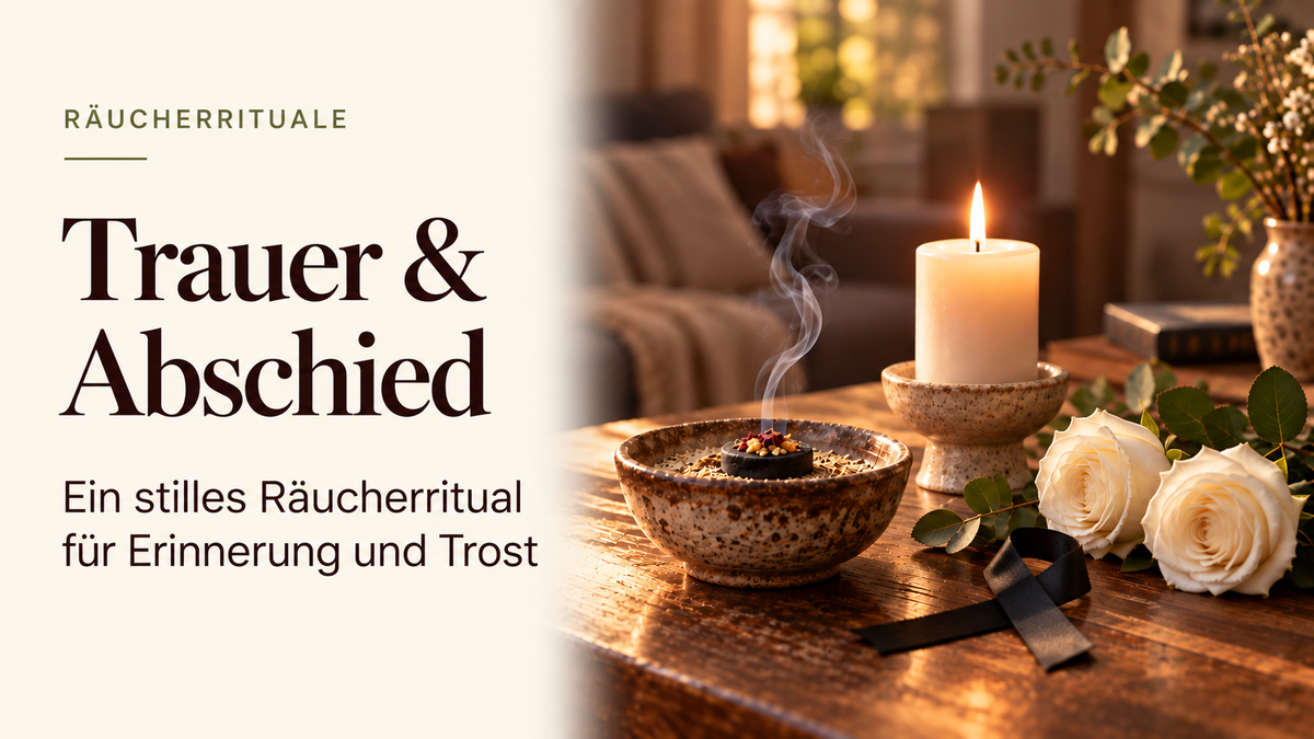 Räuchermischung für Abschied und Trauer