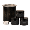 Räucher-Starter-Set mit Stövchen „Blume des Lebens“
